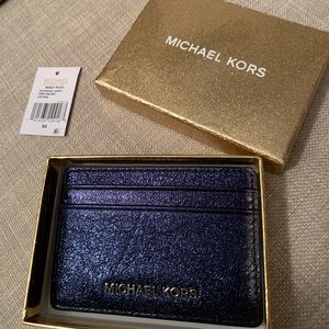 NEVER USED Michael Kors credit card holder